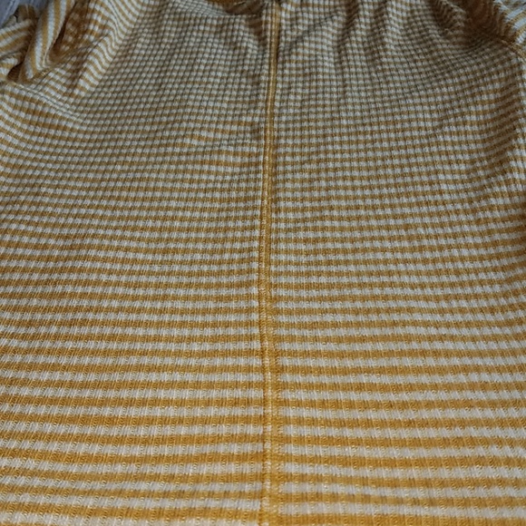 Yellow Ribbed T - Picture 2 of 4